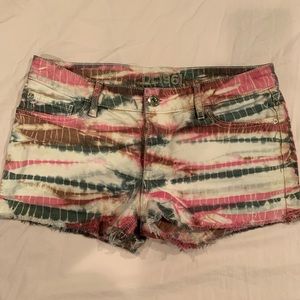 Tie-dye DL1961 shorts
